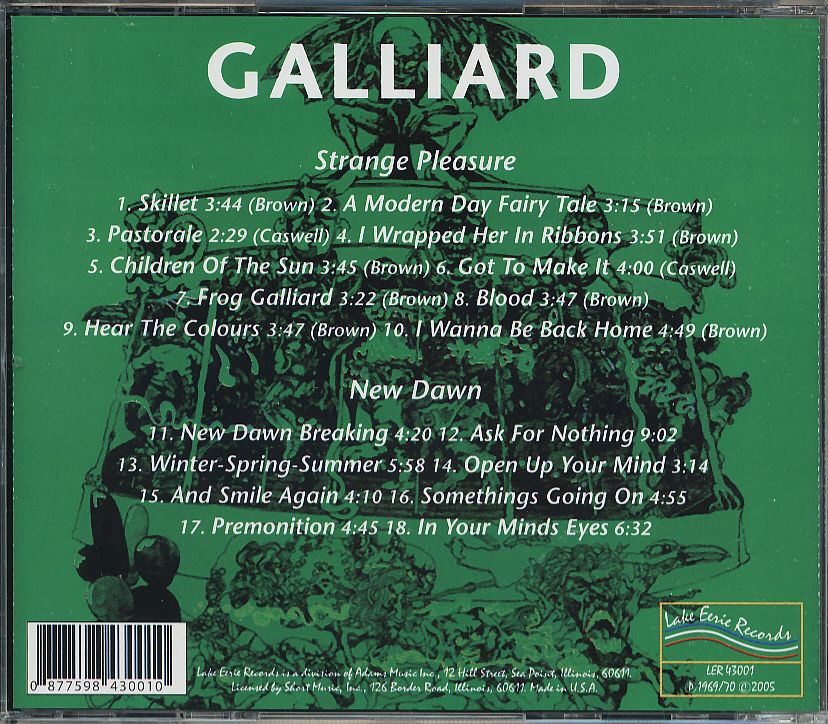 Galliard ‎/ Strange Pleasure 英国盤 | nate-hospital.com